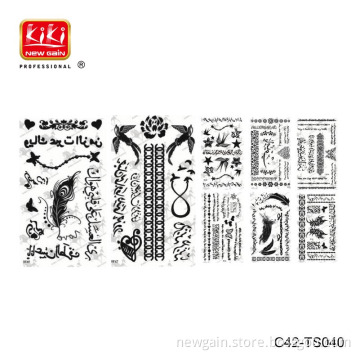 Body Beauty.Tattoo Sticker. sexy body beauty
